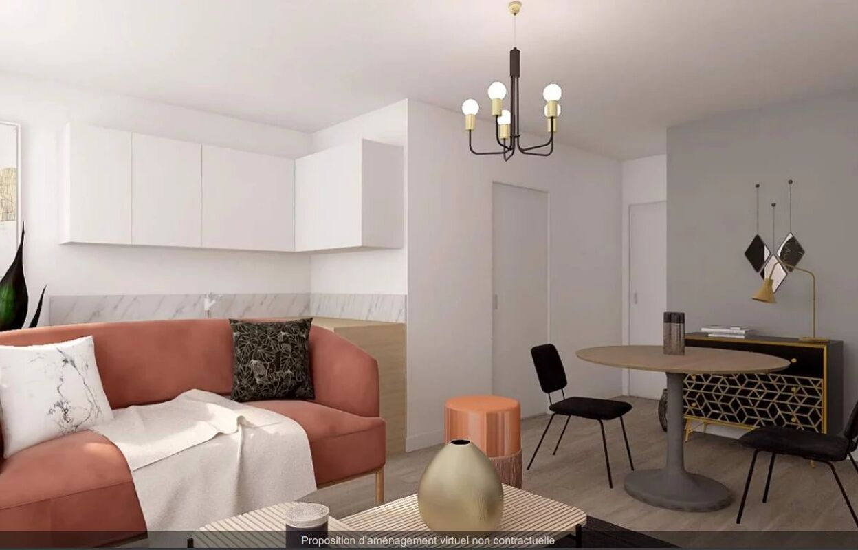 appartement 2 pièces 35 m2 à vendre à Yerres (91330)