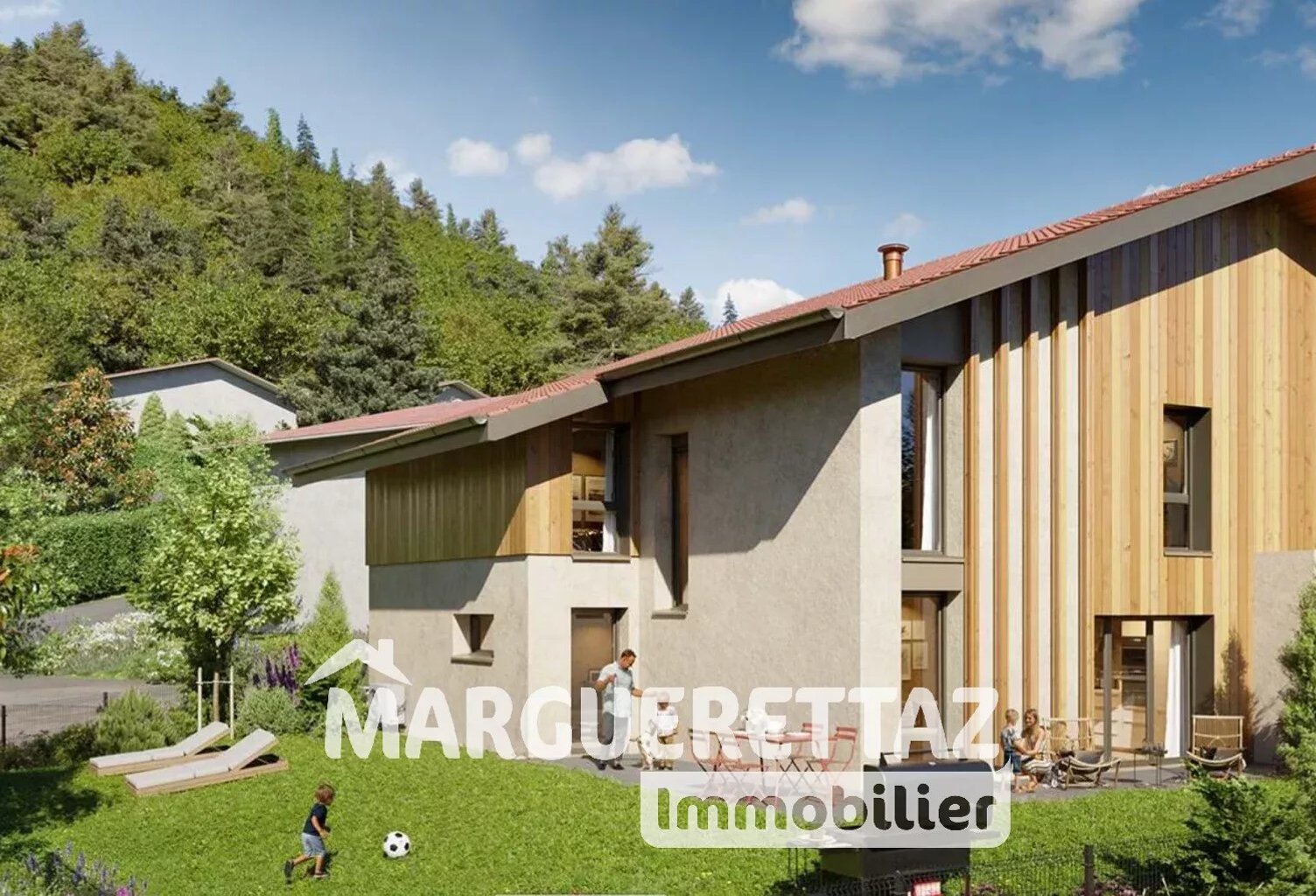 Maison jumelée neuve à Verchaix — photo 1