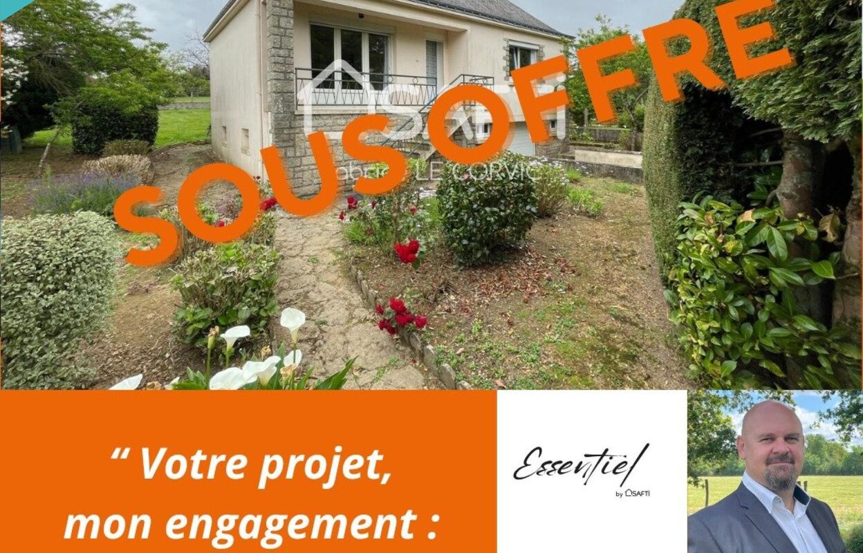 maison 5 pièces 69 m2 à vendre à Réguiny (56500)