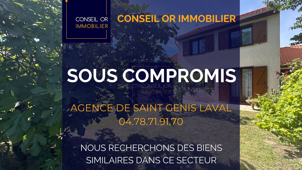 maison 5 pièces 113 m2 à vendre à Saint-Genis-Laval (69230)