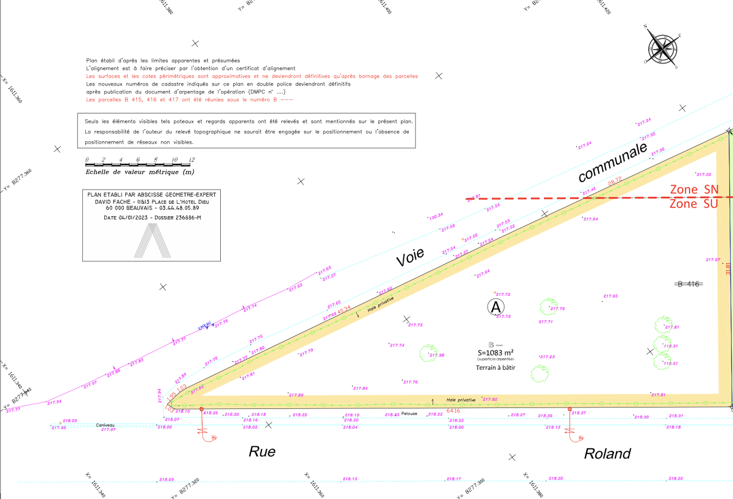 Vente Terrain Abancourt — photo 1