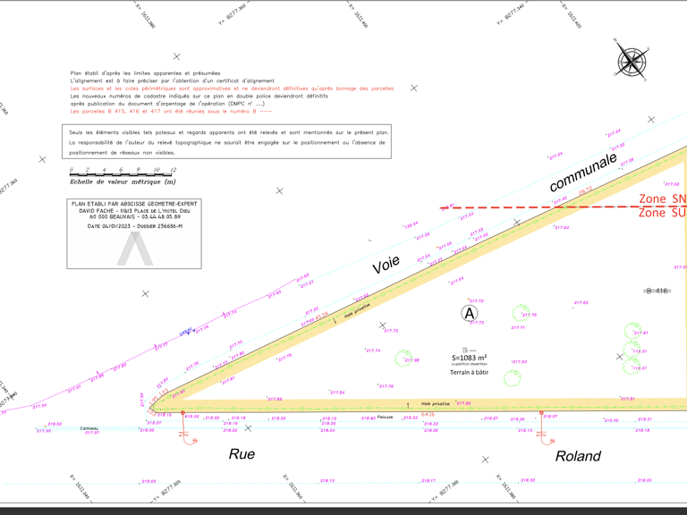 Vente Terrain Abancourt — photo 1