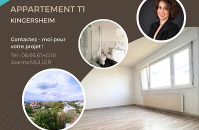 vente appartement 54 000 € à proximité de Kingersheim (68260)