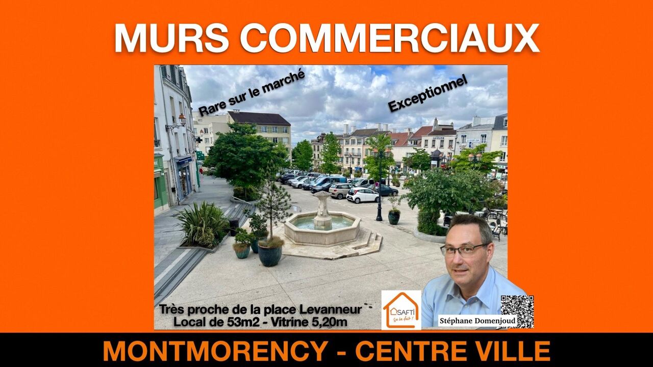 commerce 3 pièces 53 m2 à vendre à Montmorency (95160)