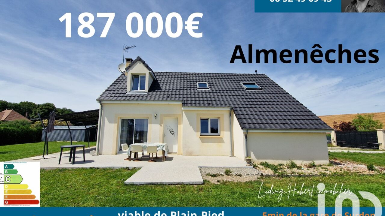 maison 4 pièces 97 m2 à vendre à Almenêches (61570)