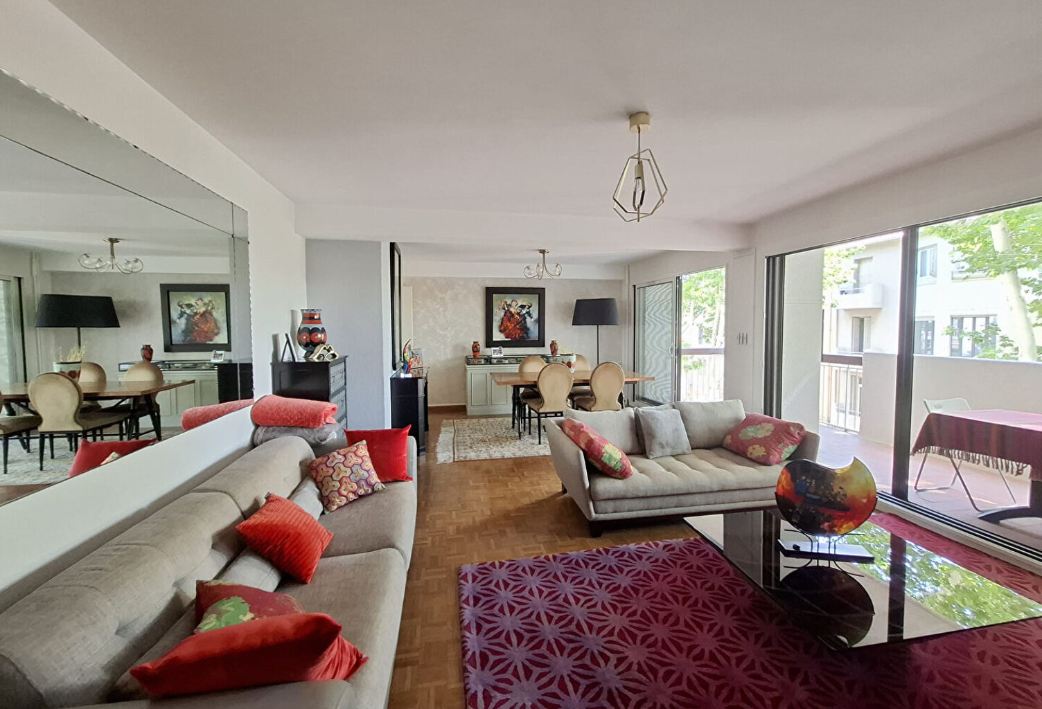 Perpignan appartement de type 4 avec terrasses, parking et cave — photo 1