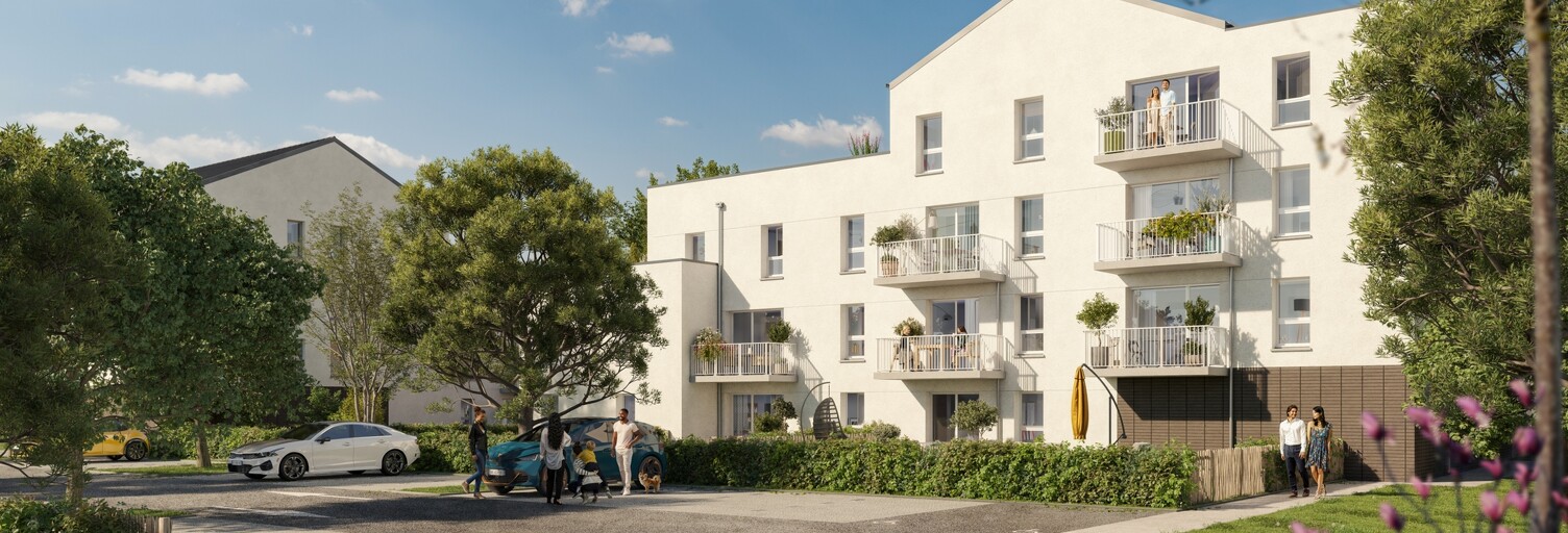 Appartement neuf T2, T3 Pièce 40 à 62 m² à vendre à Val-de-Reuil (27100)