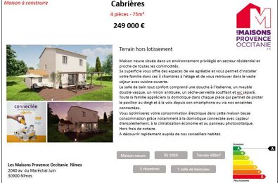 vente maison 261 000 € à proximité de Saint-Quentin-la-Poterie (30700)