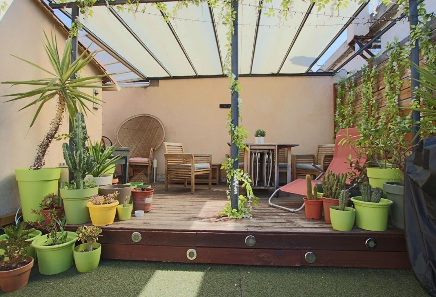 À VENDRE - LIBRE DE TOUTE OCCUPATION :Maison T3 (65,25m²) GARAGE - TERRASSES - PLACE PRIVÉE — photo 1