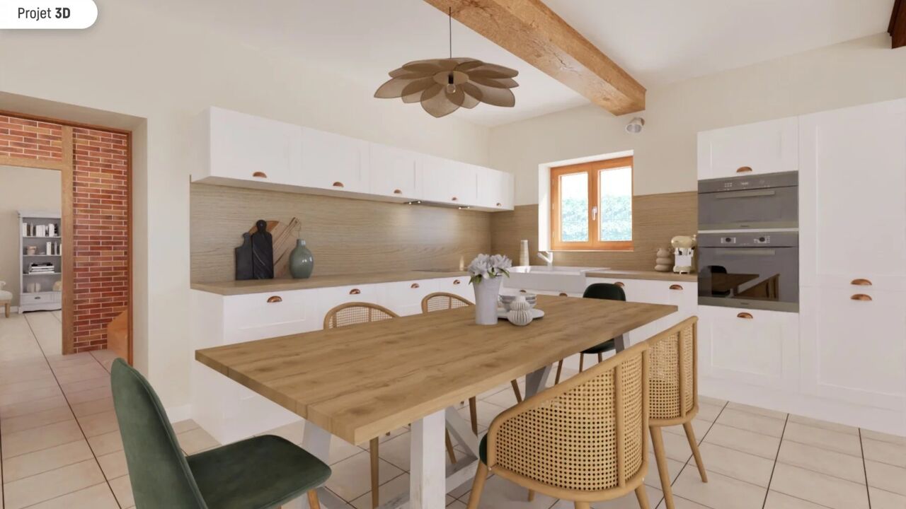 maison 5 pièces 126 m2 à vendre à Misérieux (01600)