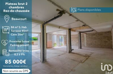 vente appartement 85 000 € à proximité de Vieux-Charmont (25600)