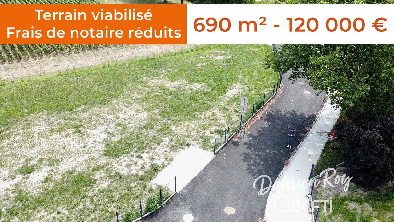 terrain  pièces 690 m2 à vendre à Soussans (33460)