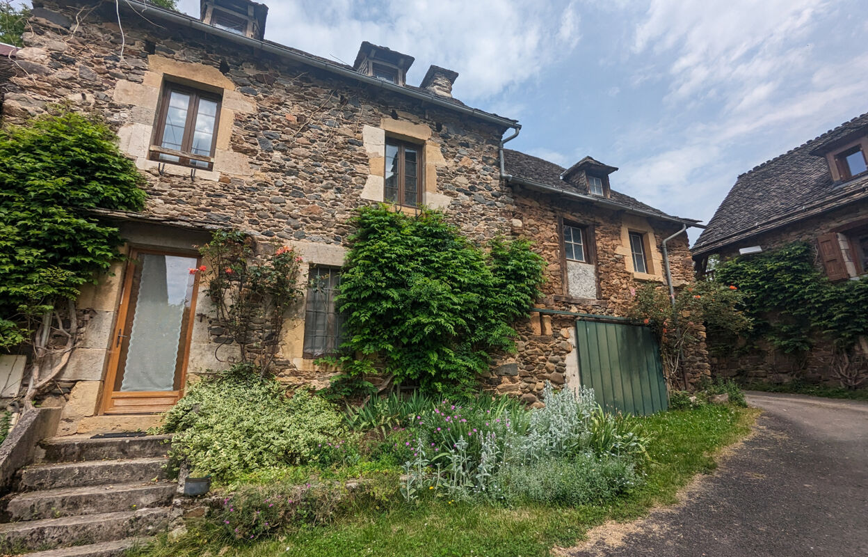 maison 6 pièces 100 m2 à vendre à Sainte-Eulalie-d'Olt (12130)