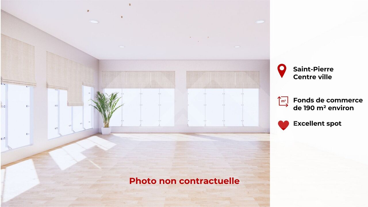 commerce 1 pièces 190 m2 à vendre à Saint-Pierre (97410)