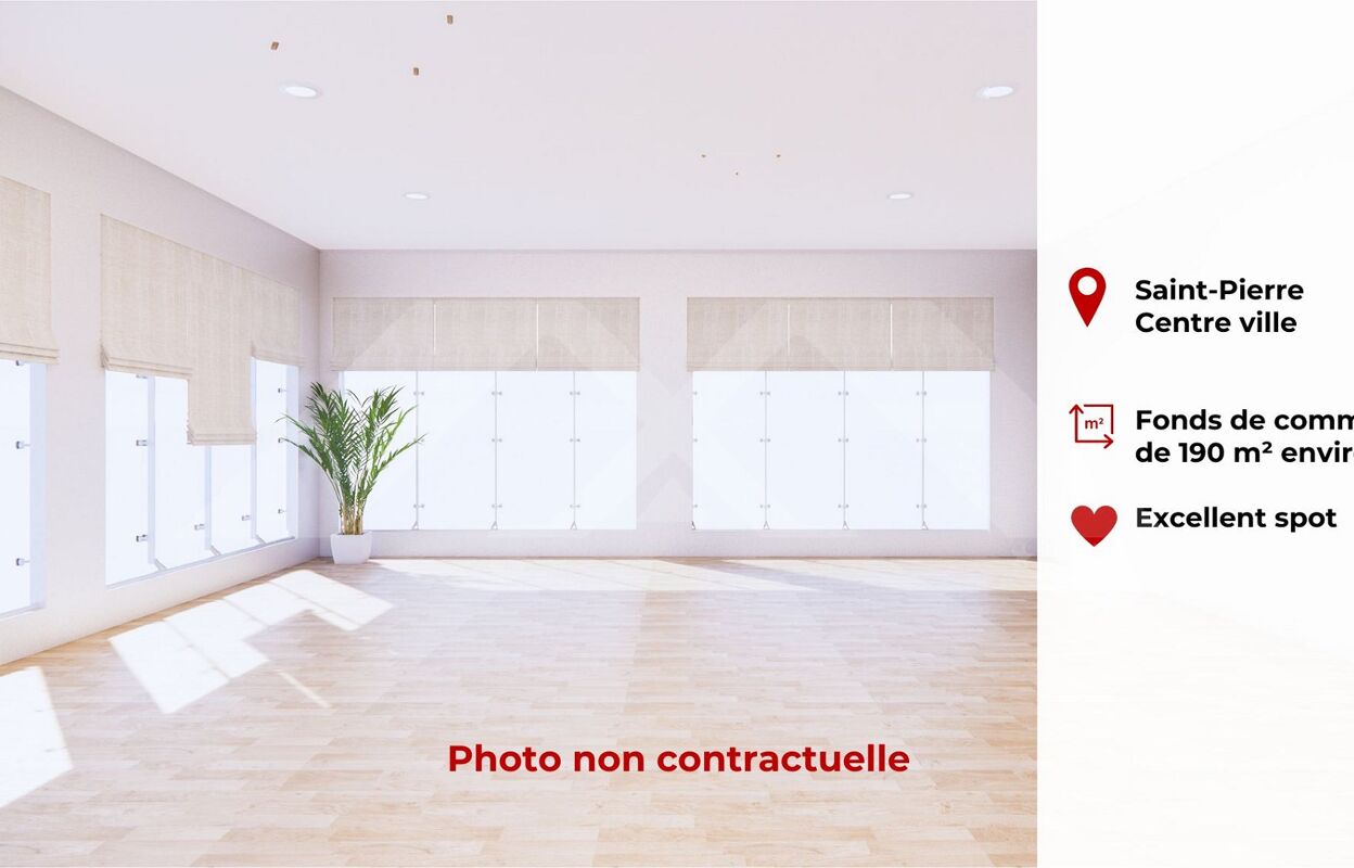 commerce 1 pièces 190 m2 à vendre à Saint-Pierre (97410)