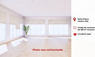 Commerce 1 Pièce 190 m² à vendre à Saint-Pierre (97410)