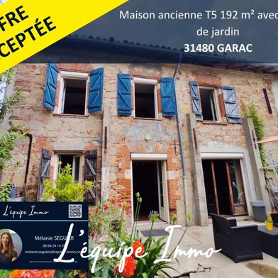 Maison 5 pièces 192 m²