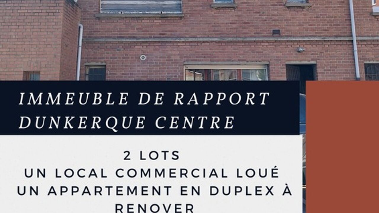 immeuble  pièces 125 m2 à vendre à Dunkerque (59140)