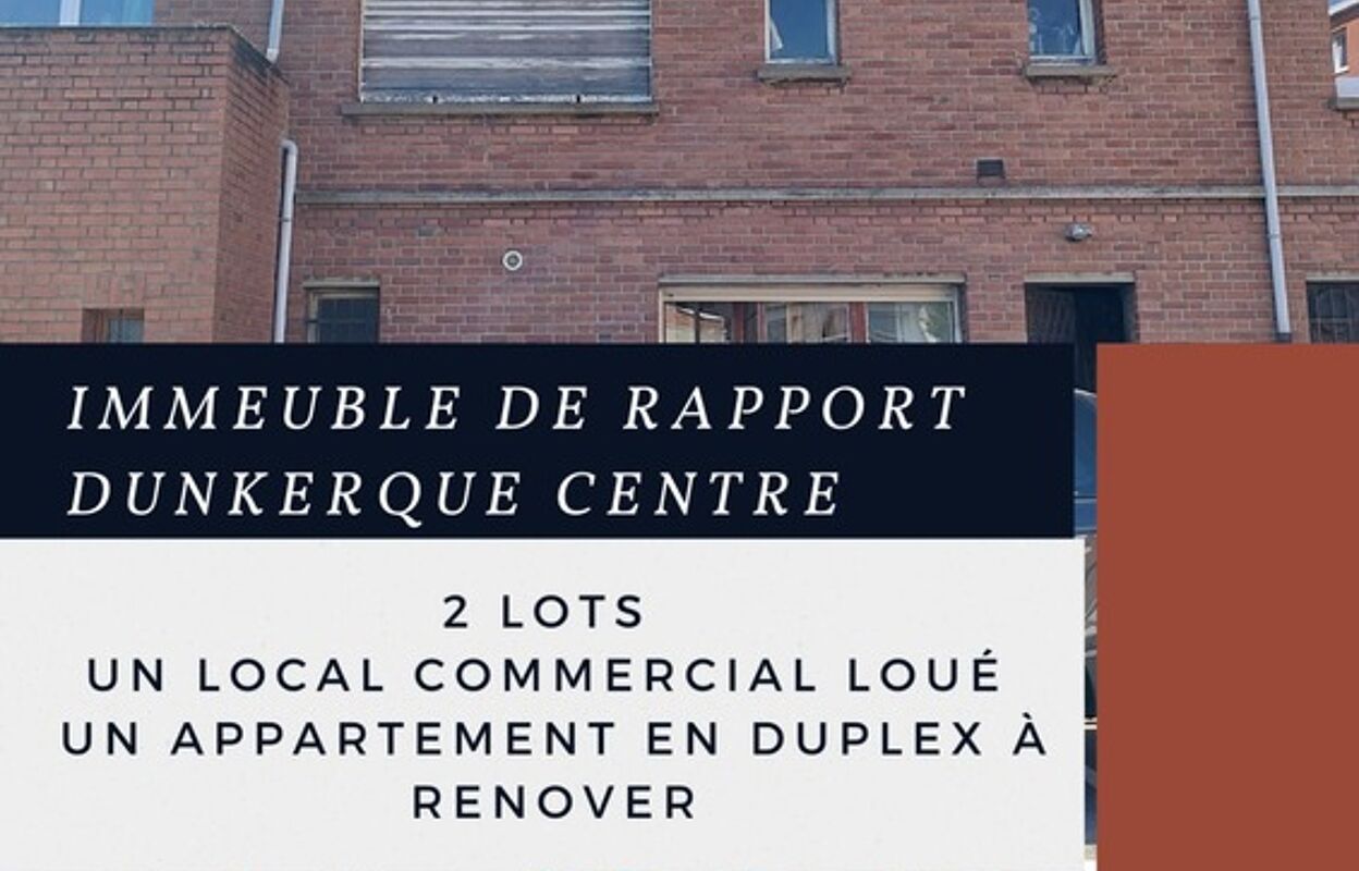 immeuble  pièces 125 m2 à vendre à Dunkerque (59140)