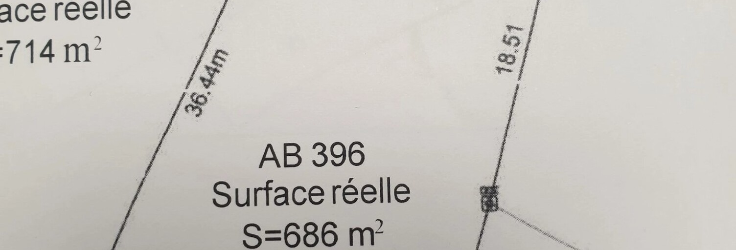 Terrain  686 m² à vendre à Fourdrain (02870)