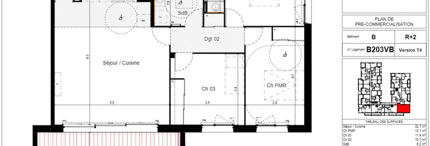 Appartement 4 Pièces 90 m² à vendre à La Grande-Motte (34280)