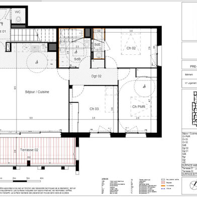 Appartement 4 pièces 90 m²