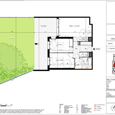 Appartement 3 pièces 450000 €