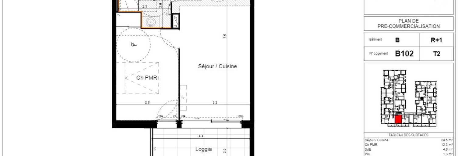 Appartement 2 Pièces 42 m² à vendre à La Grande-Motte (34280)