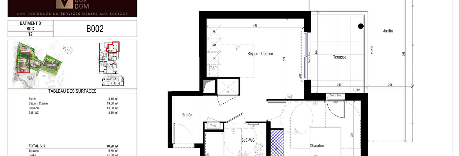Appartement 2 Pièces 40 m² à vendre à Saint-Gély-du-Fesc (34980)