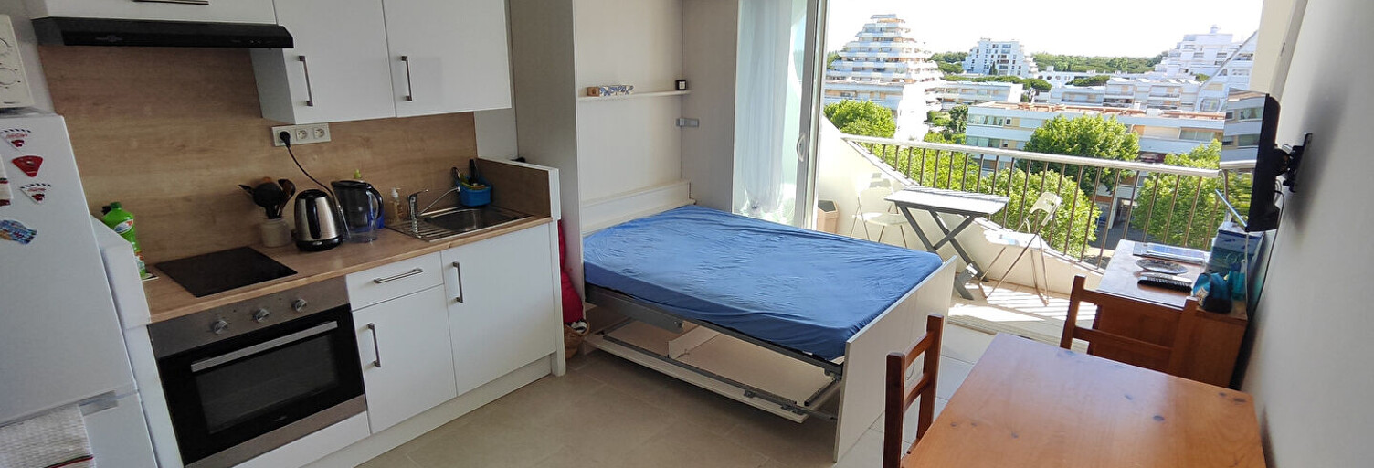 Appartement 1 Pièce 21 m² à vendre à La Grande-Motte (34280)