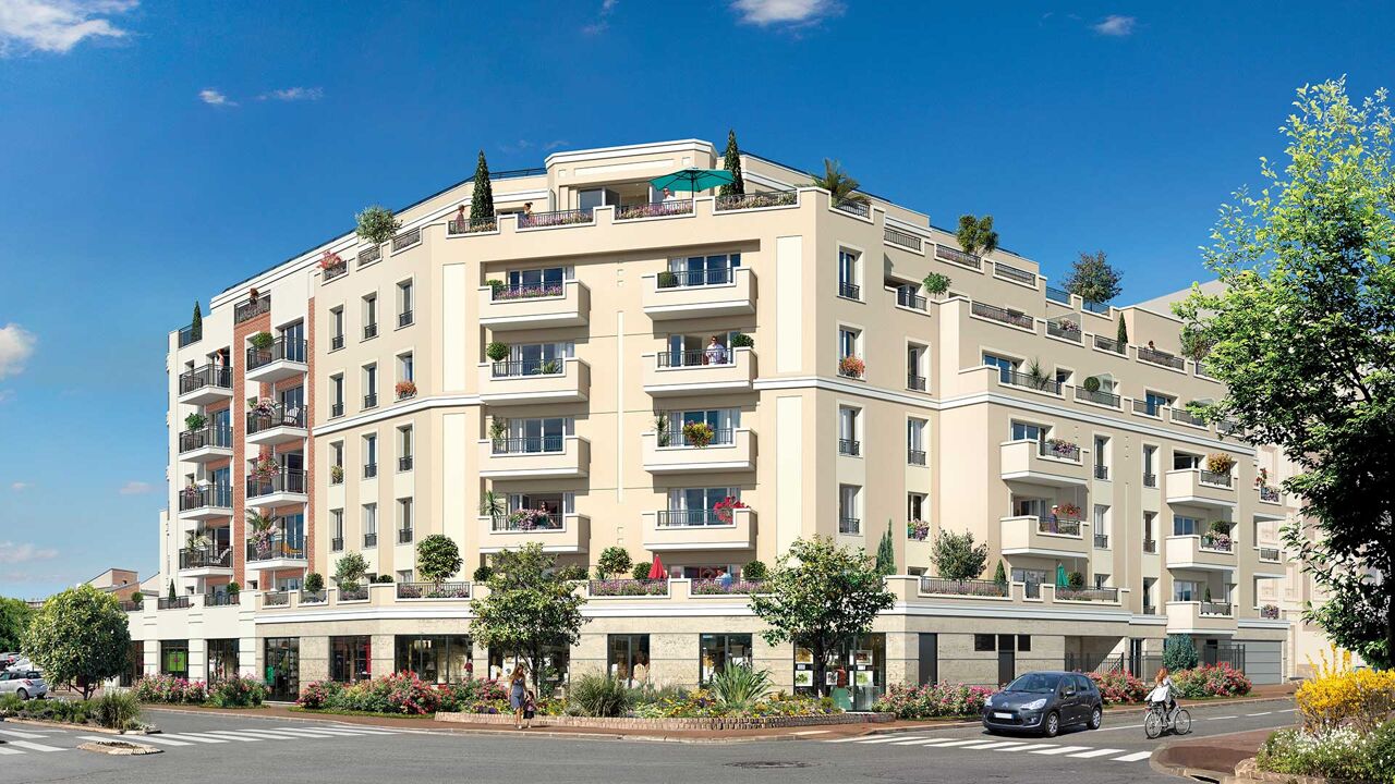 appartement neuf T2 pièces 44 m2 à vendre à Gagny (93220)