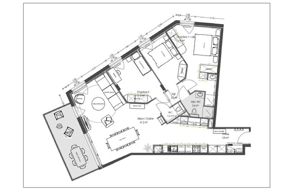appartement 4 pièces 94 m2 à vendre à Ornex (01210)
