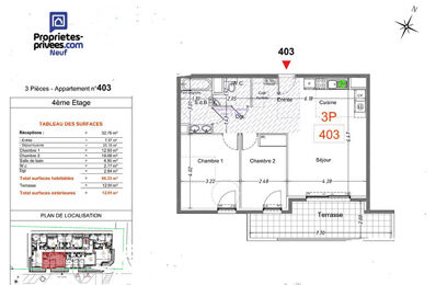 vente appartement 528 000 € à proximité de Aspremont (06790)