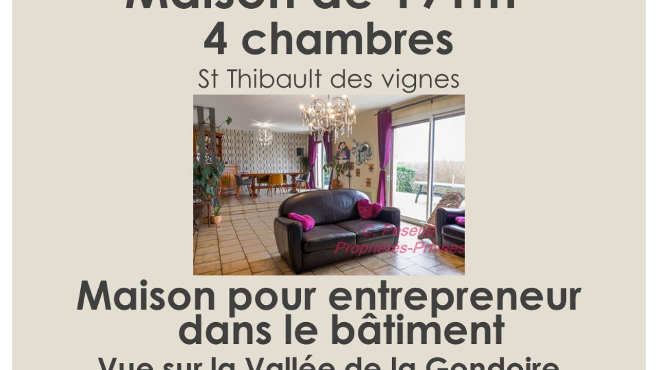 maison 8 pièces 191 m2 à vendre à Saint-Thibault-des-Vignes (77400)