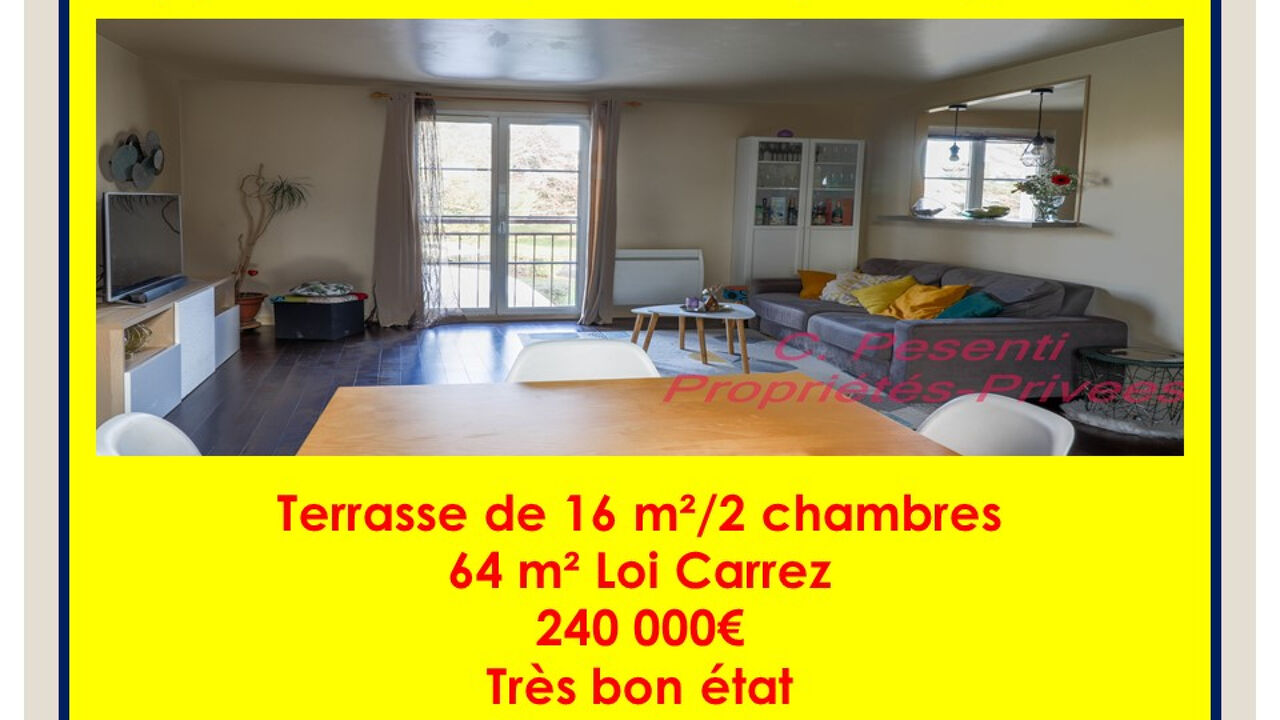 appartement 3 pièces 64 m2 à vendre à Pontault-Combault (77340)
