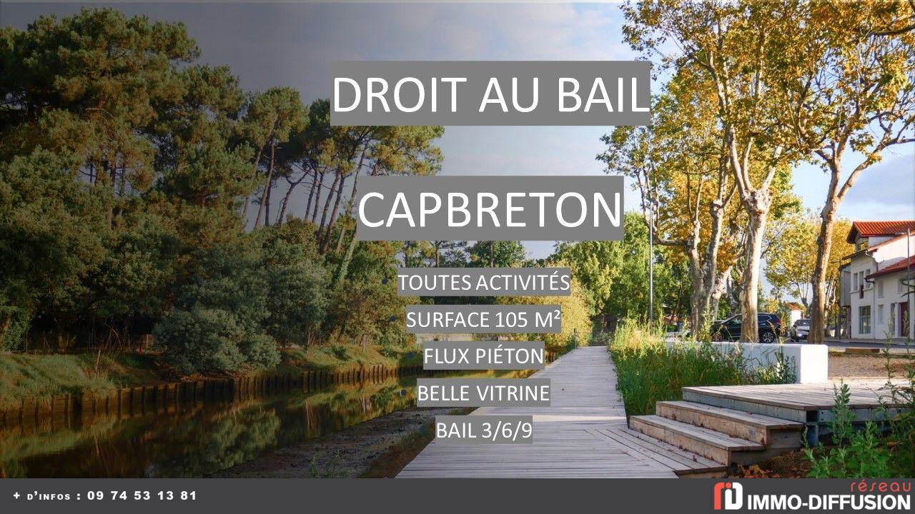 commerce 1 pièces 105 m2 à vendre à Capbreton (40130)