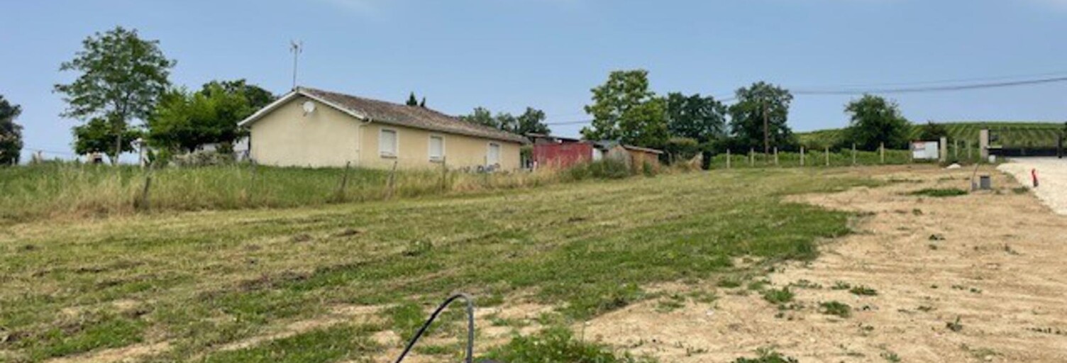 Terrain  815 m² à vendre à Capian (33550)