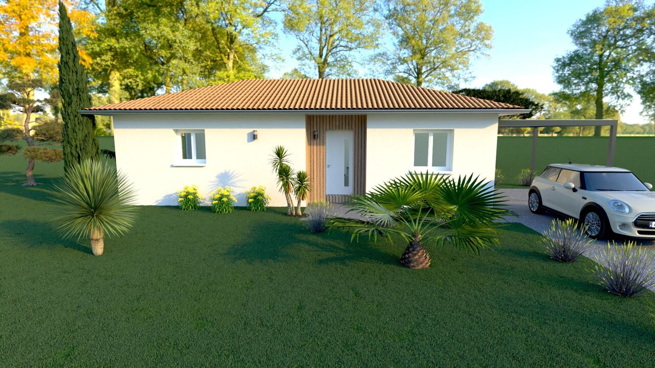 maison 90 m2 à construire à Saint-Martin-de-Hinx (40390)