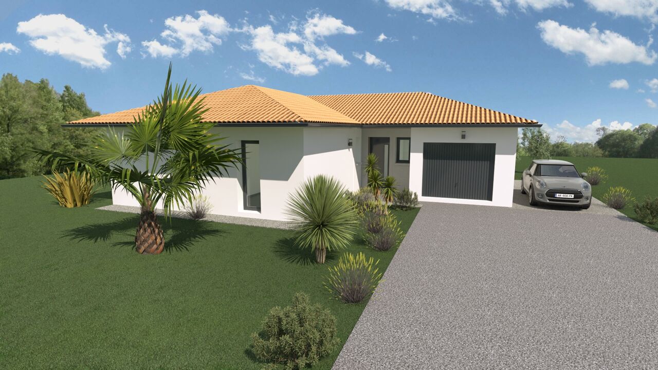 maison 92 m2 à construire à Magescq (40140)