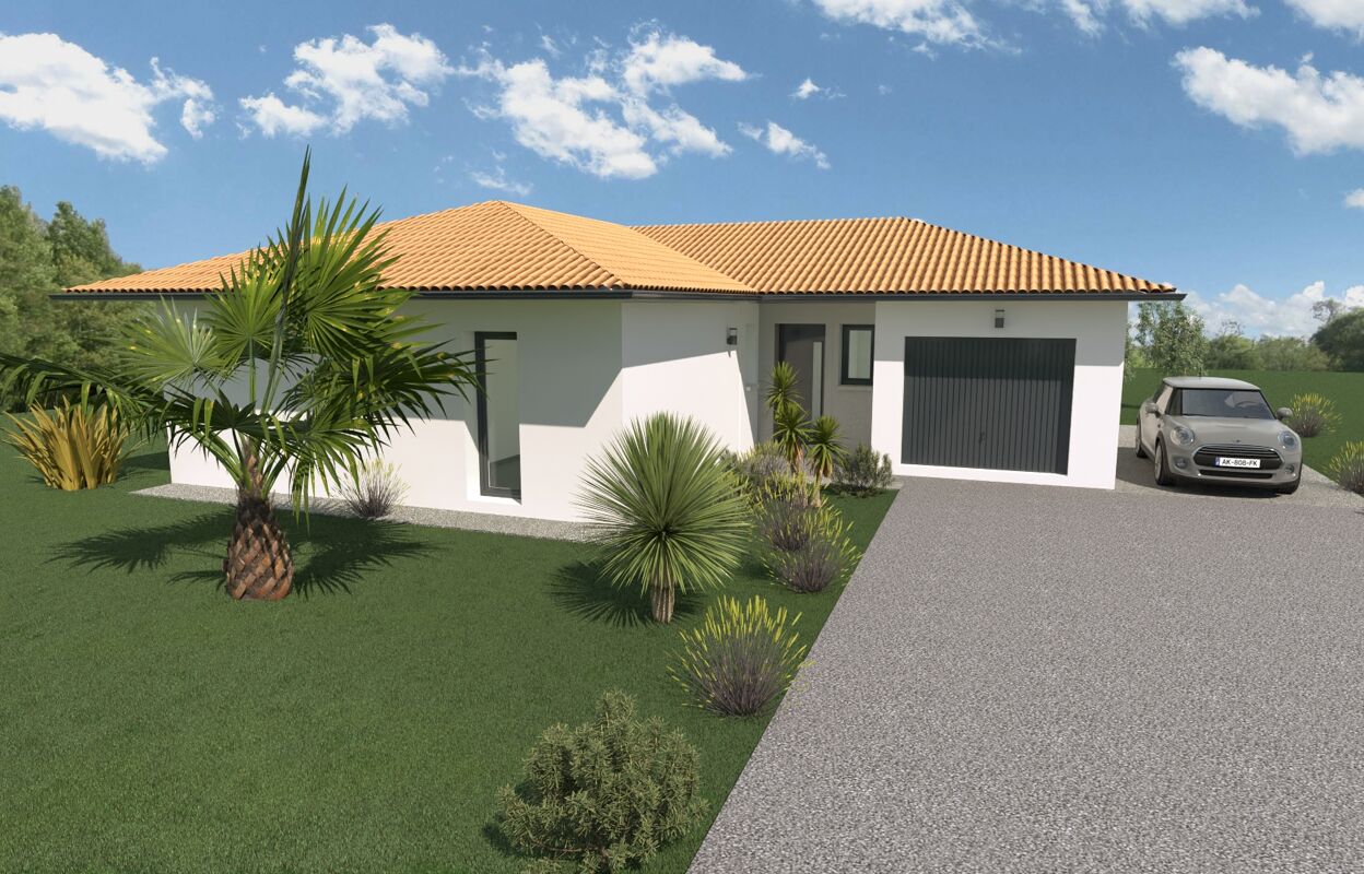 maison 92 m2 à construire à Magescq (40140)