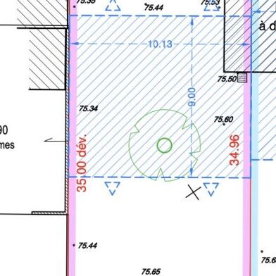 Terrain 356 m²