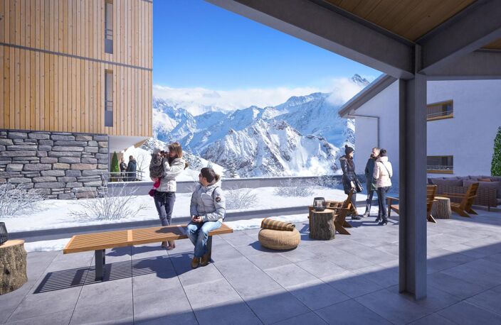 Vente appartement 3 pièces 64 m² Huez (38750) — photo 2