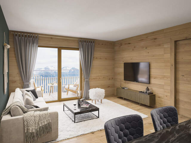 Appartement 4 pièces 84 m² à Huez — photo du bien