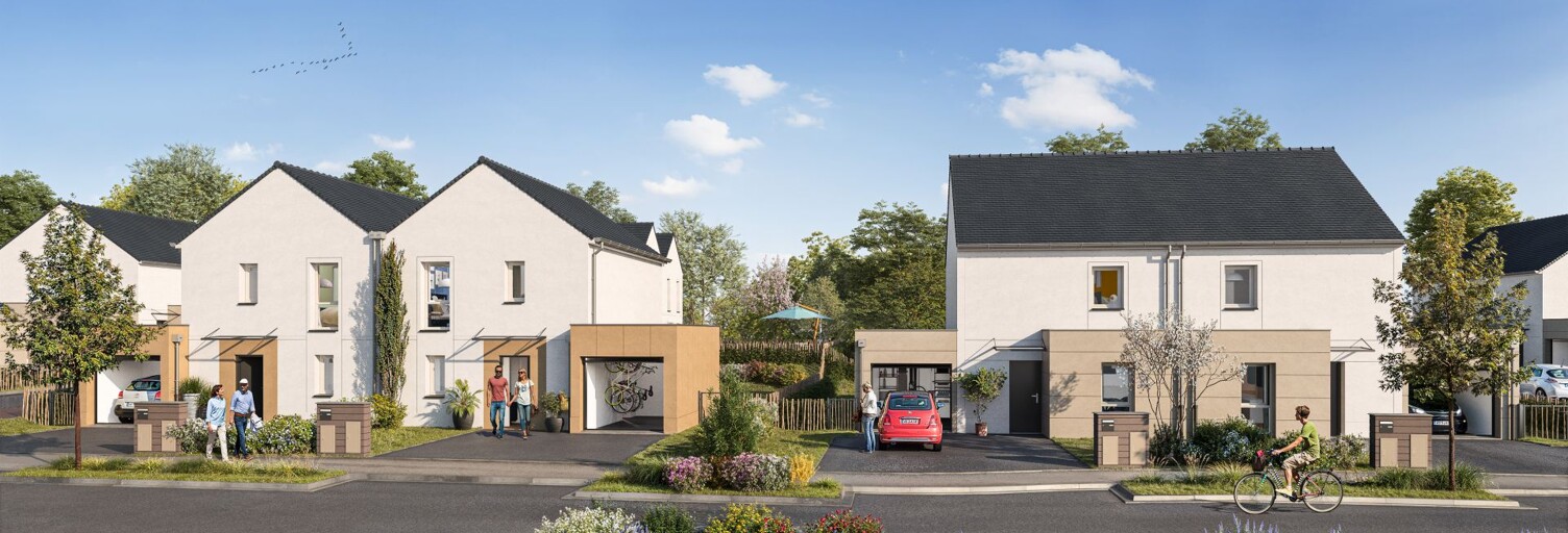 Appartement neuf T3, T4, T5 Pièce 62 à 98 m² à vendre à Bréal-sous-Montfort (35310)