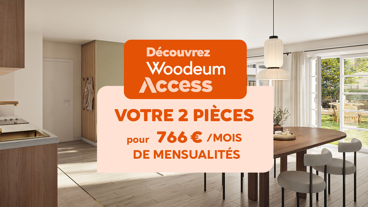 appartement neuf T1, T2, T3 pièces 22 à 63 m2 à vendre à Bezons (95870)