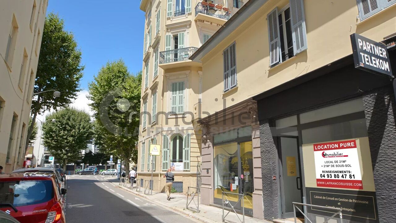 commerce 1 pièces 21 m2 à louer à Nice (06000)