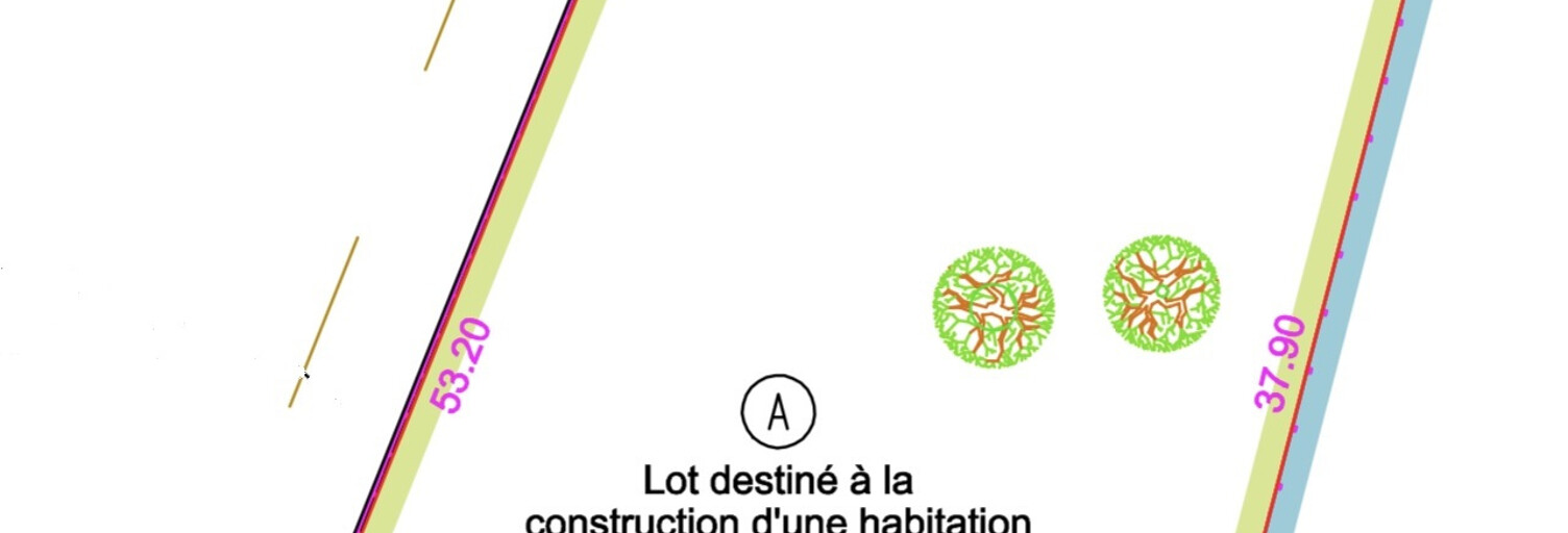 Terrain  1465 m² à vendre à La Ferté-Gaucher (77320)
