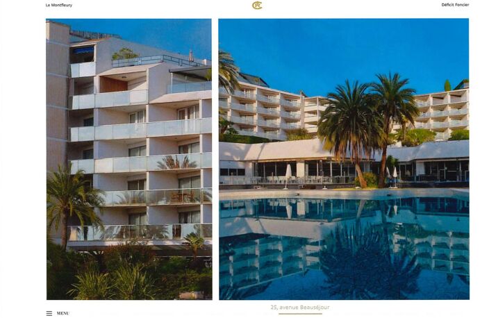 CANNES MONTFLEURY RESIDENCE RENOVE AVEC PISCINE — photo 2