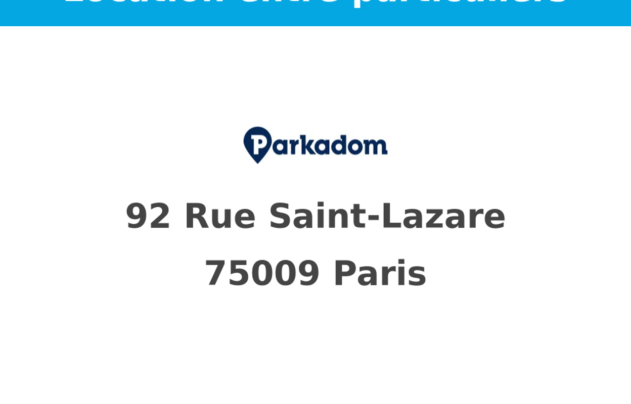 garage  pièces  m2 à louer à Paris 9 (75009)