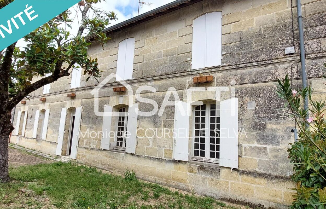 maison 5 pièces 125 m2 à vendre à Lamarque (33460)